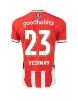 PSV Eindhoven Joey Veerman #23 Domácí Dres 2024-25 Krátký Rukáv